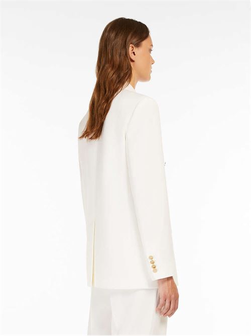 Wool crepe satin jacket Max Mara | 60411427600.010